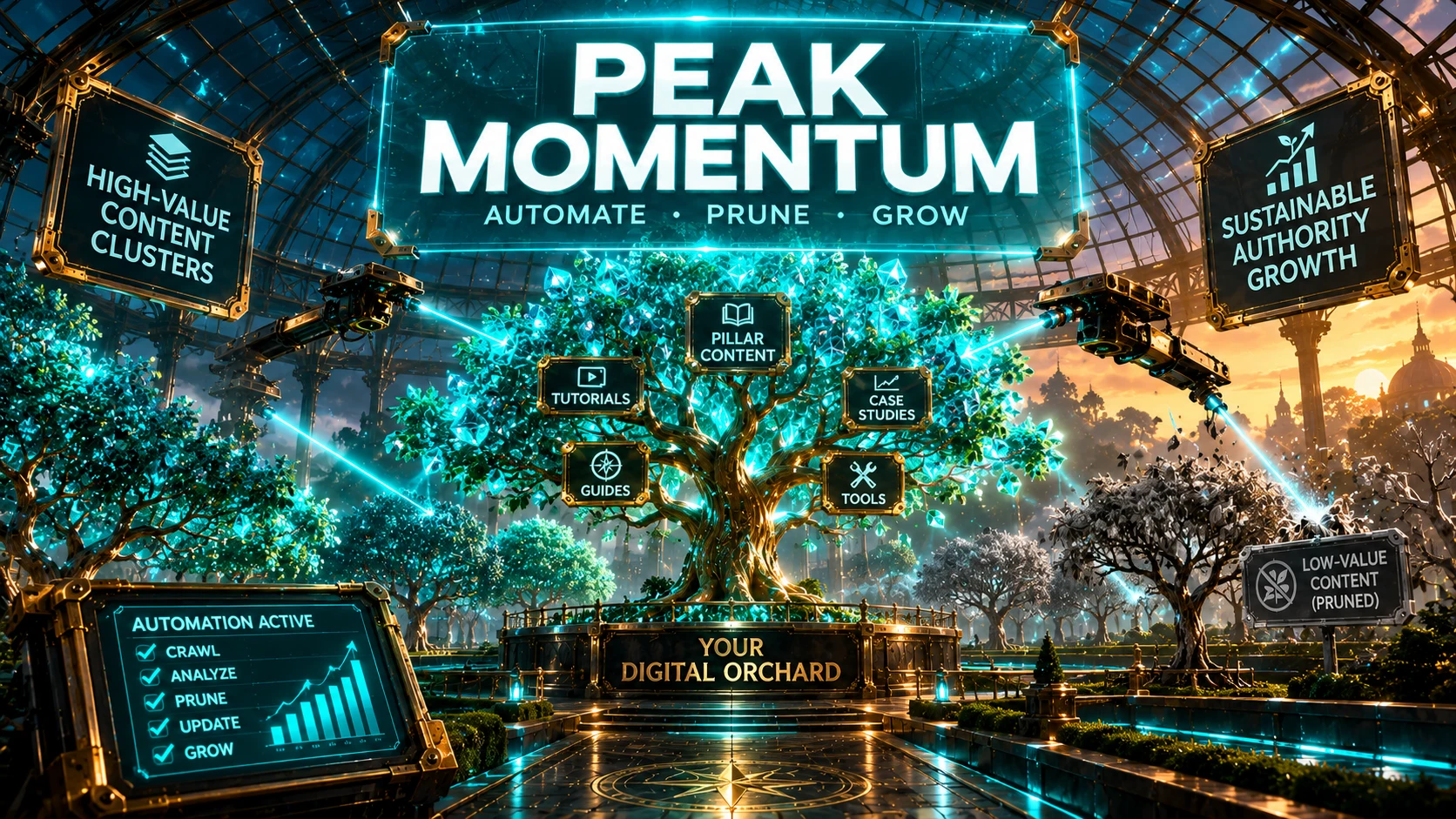 Pruning for Scale: Automating Content Maintenance for Peak Momentum